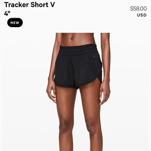 Black Lululemon size 4 shorts